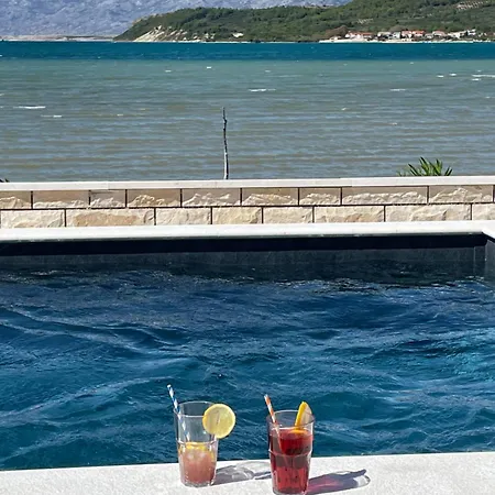 Maritime - Exklusive Strandvilla Mit Beheiztem Pool, Grillhuette & Meerblick Bei Zadar * Ljubač