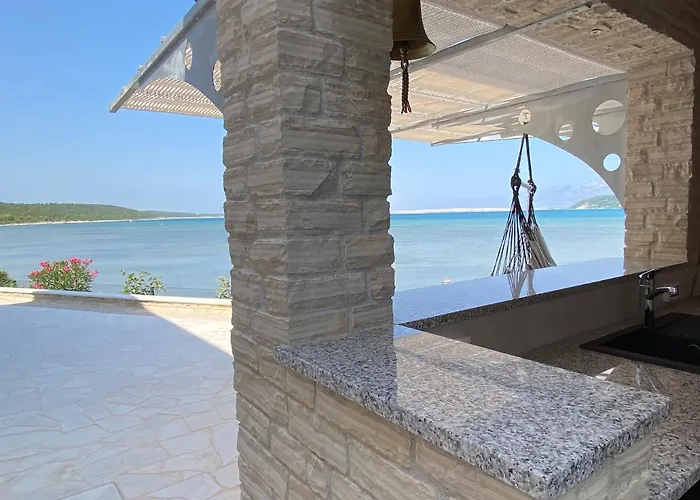 Вилла Maritime - Exklusive Strandvilla Mit Beheiztem Pool, Grillhuette & Meerblick Bei Zadar *