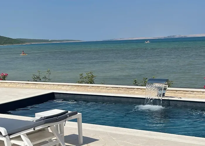 Villa Maritime - Exklusive Strandvilla Mit Beheiztem Pool, Grillhuette & Meerblick Bei Zadar Ljubac (Zadar)