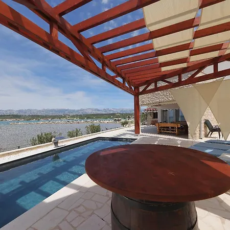 Maritime - Exklusive Strandvilla Mit Beheiztem Pool, Grillhuette & Meerblick Bei Zadar ヴィラ *