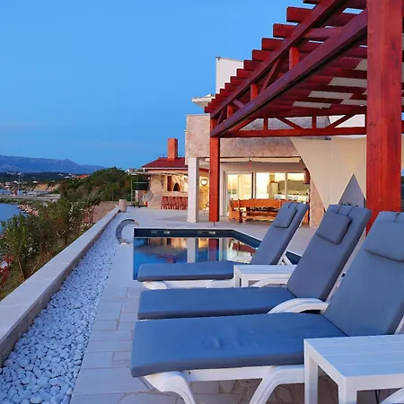 Maritime - Exklusive Strandvilla Mit Beheiztem Pool, Grillhuette & Meerblick Bei Zadar * Ljubač