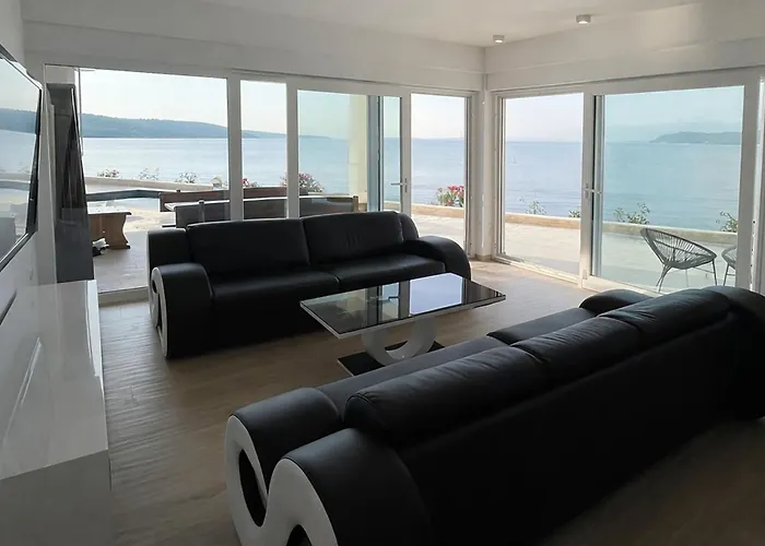 Villa Maritime - Exklusive Strandvilla Mit Beheiztem Pool, Grillhuette & Meerblick Bei Zadar Ljubač